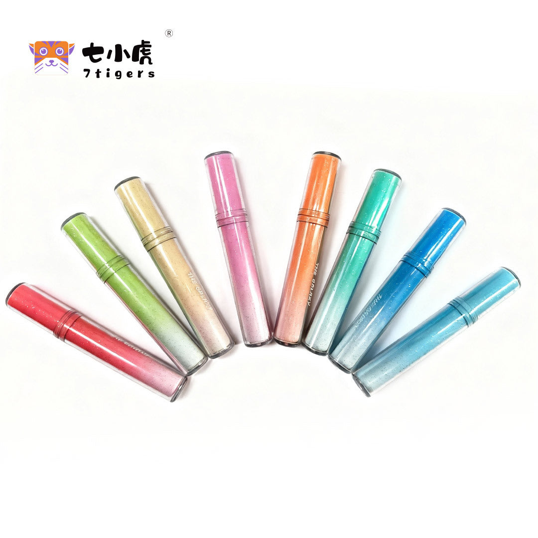 炫彩星空眼线笔防汗不晕染硬头新手易画眼线液笔黑色棕色Glamorous Starry Sky Eyeliner Pen – Sweat-proof and smudge-proof, with a firm tip for easy application by beginners. Liquid eyeliner pen in black and brown.