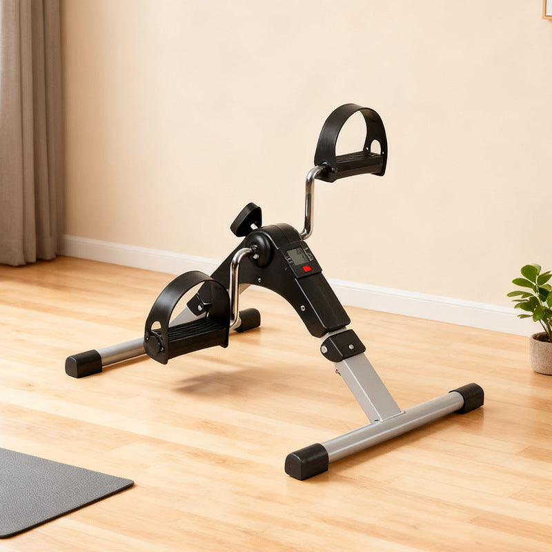 迷你健身车可折叠脚踏老人家用康复训练踏步机健身器材跨境Mini exercise bike, foldable, pedal-operated, for the elderly, rehabilitation and training stepper, fitness equipment, cross-border