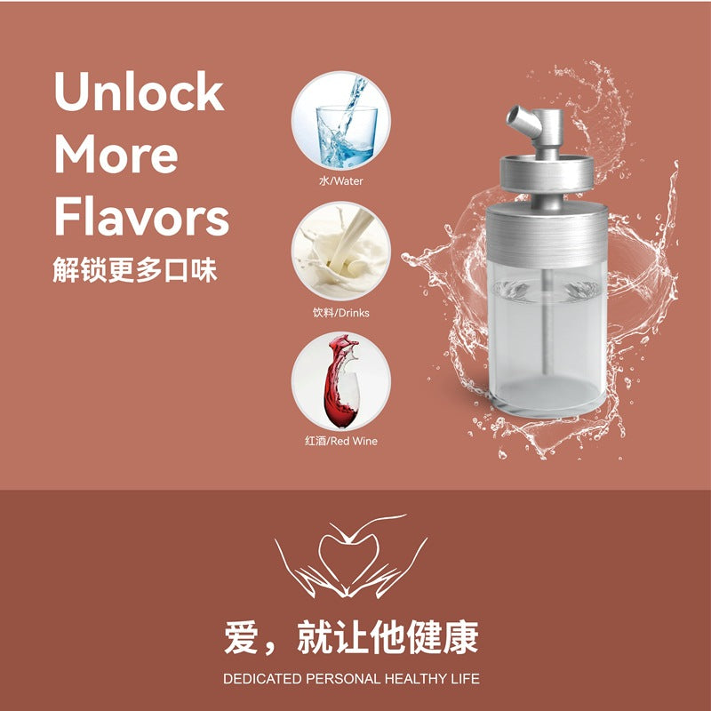 高档玻璃水烟壶香烟丝 膏三用双重过滤嘴水烟壶全套High-quality glass hookah bowl with tobacco and paste – complete set with dual-filter hookah bowl
