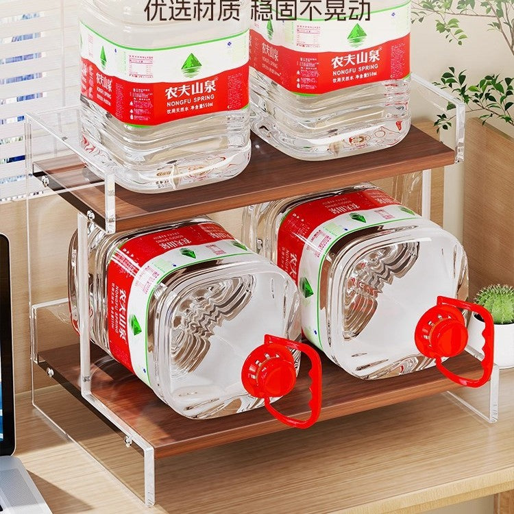 桌上书架桌面置物架办公桌收纳柜宿舍书桌上储物盒子工位整理神器Desk bookshelf, desktop organiser, office desk storage unit, dormitory desk storage box, the ultimate workstation organiser