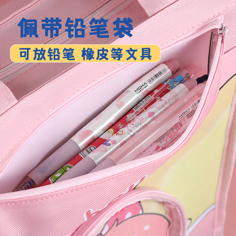 MOKA圆窗PVC笔袋学生补习袋笔袋铅笔盒创意帆布购物袋MOKA Round Window PVC Pencil Case, Student Study Bag, Pencil Case, Creative Canvas Shopping Bag
