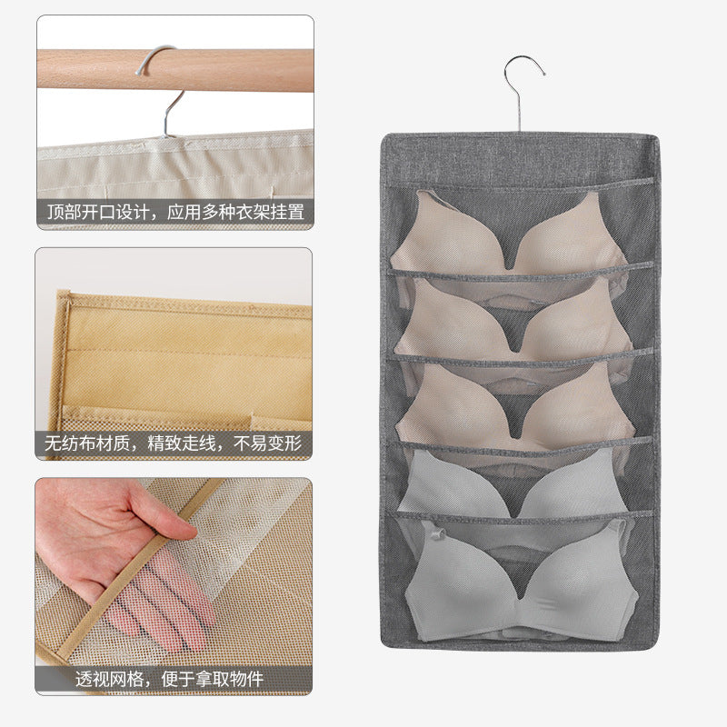 定制悬挂式内衣收纳袋OEMCustomised hanging bra storage bags – OEM