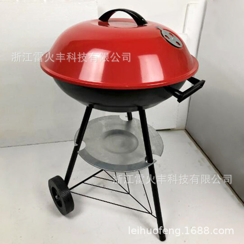 三角苹果炉BBQ庭形取暖炉木炭烟熏炉烧烤加厚带盖烧烤炉厂家批发Triangular Apple Stove BBQ Garden Heater Charcoal Smoker Barbecue Thick-walled Barbecue Grill with Lid – Manufacturer Wholesale