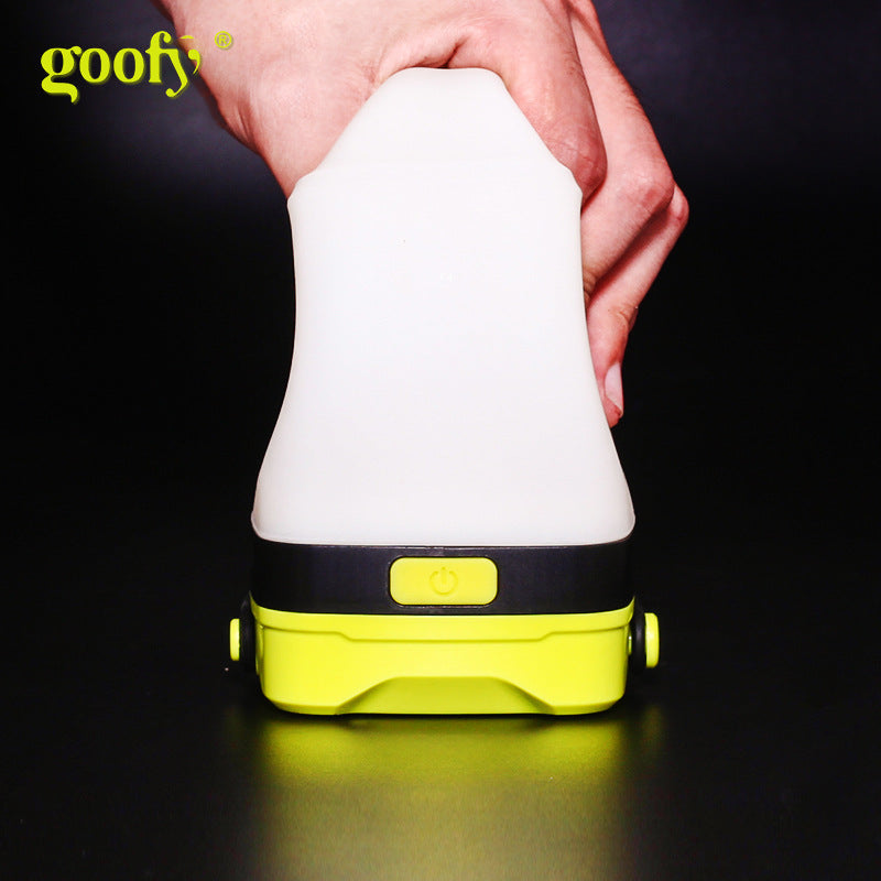七彩炫光氛围灯硅胶高级防水帐篷灯可悬挂小夜灯便携Multicoloured Glowing Ambient Light – Premium Silicone Waterproof Tent Light, Hangable Night Light, Portable