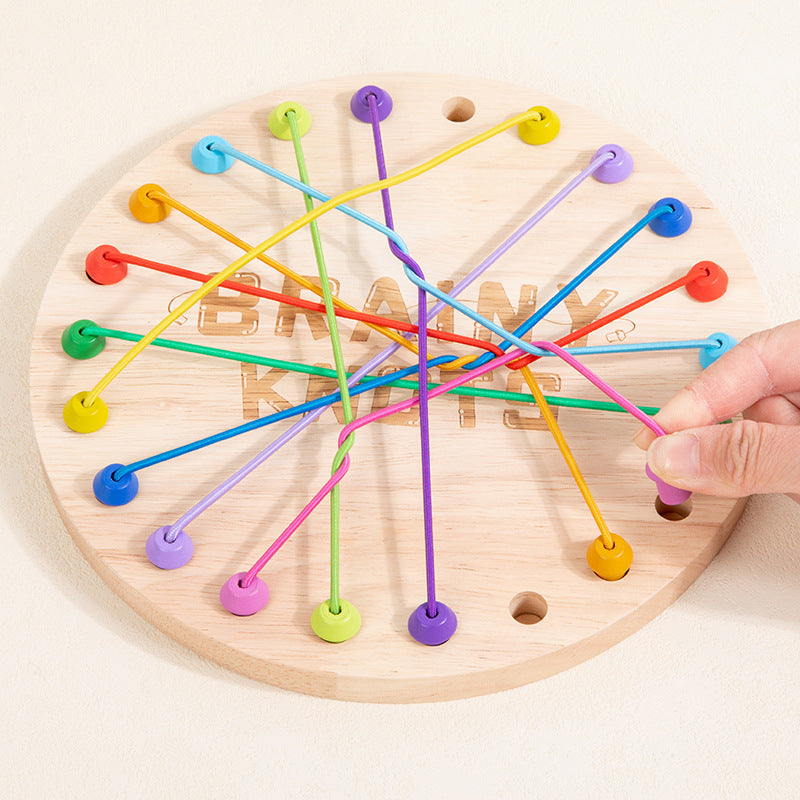 木博士解绳互动作战游戏亲子跨境玩具儿童挑战益智桌游Dr Mu’s Rope-Solving Cooperative Strategy Game: Parent-Child Cross-Border Toy, Children’s Challenge and Educational Board Game