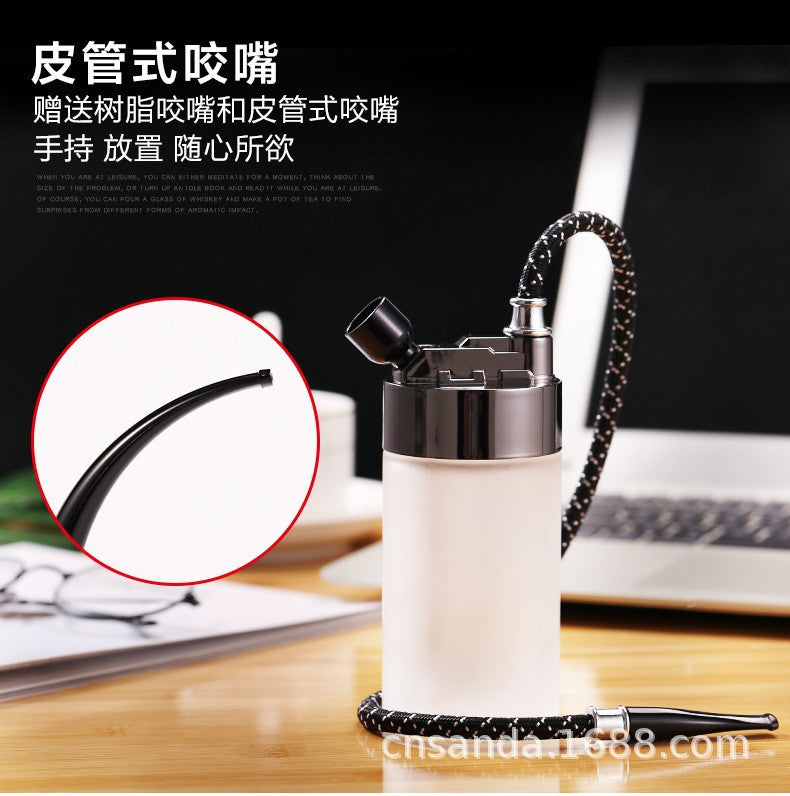创意个性高档水过滤烟壶水烟筒双用3色Creative, Unique, High-End Water Filter Hookah and Water Pipe Combo – Available in 3 Colours