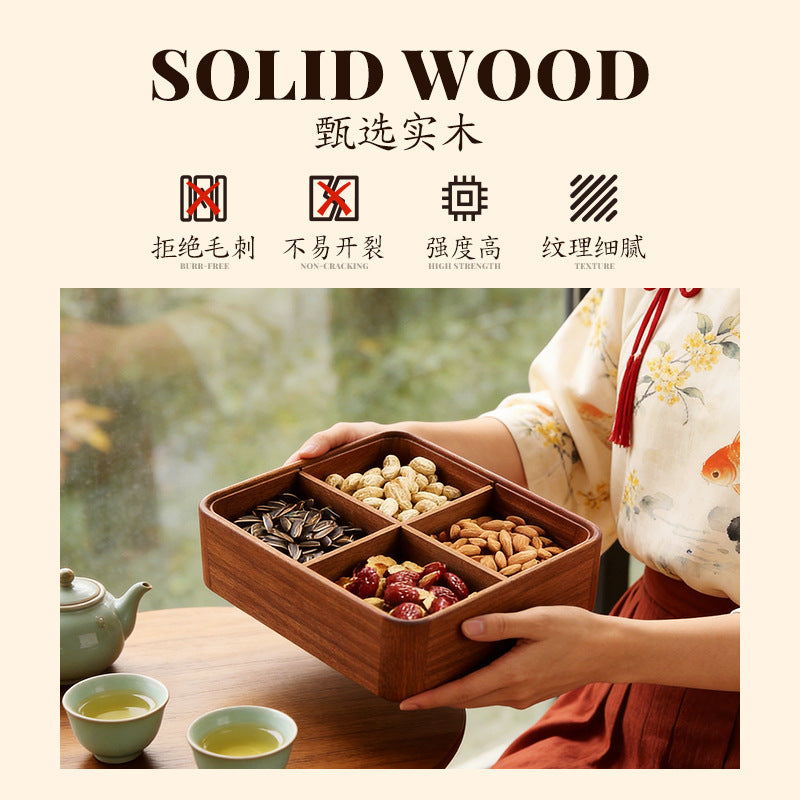 家逸四宫格干果盒 KAYI 4 in 1 Compartment Dried Fruit Box
