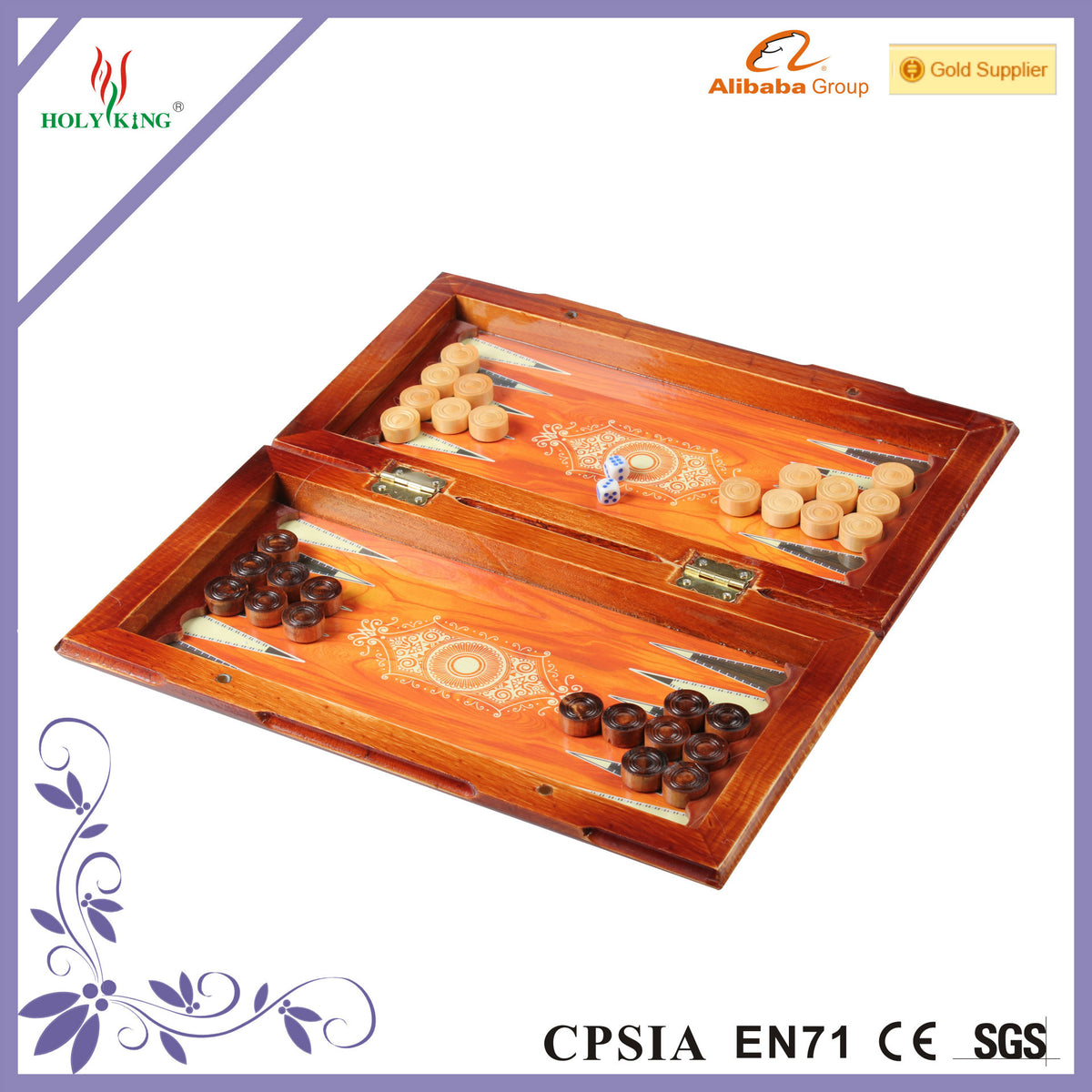 国际跳棋双陆棋 皮制双陆棋 折叠真皮双陆棋International Draughts Backgammon Leather Backgammon Folding Genuine Leather Backgammon