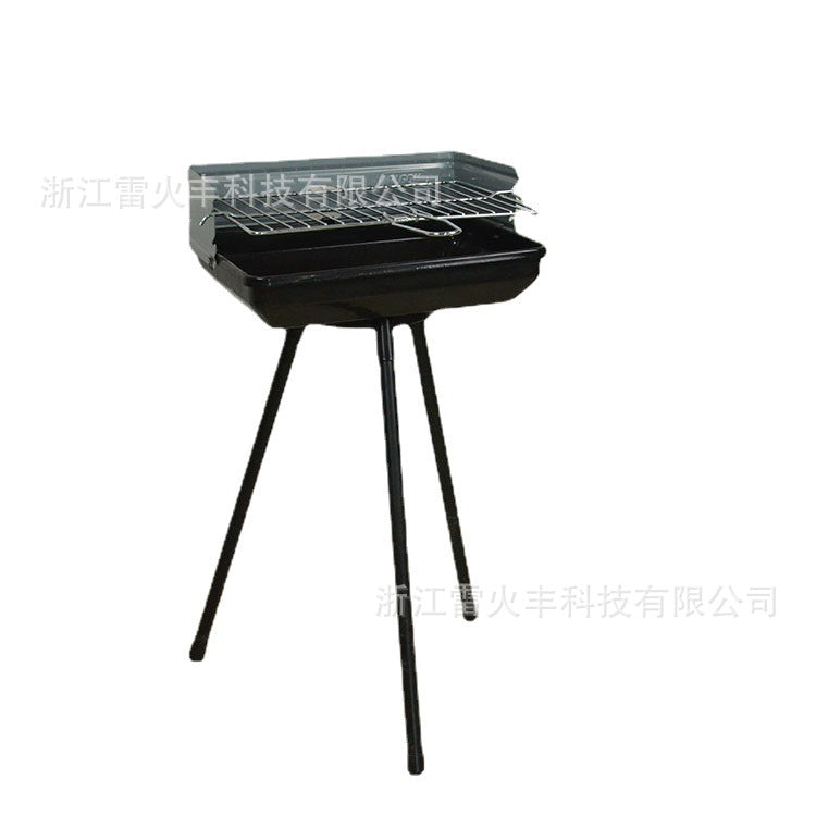 现货批发户外折叠烧烤架DS-16木炭家用烧烤炉简易bbq烧烤烤架厂家Wholesale Outdoor Folding Barbecue Grill DS-16: Charcoal-Fired Domestic Barbecue, Simple BBQ Grill – Manufacturer