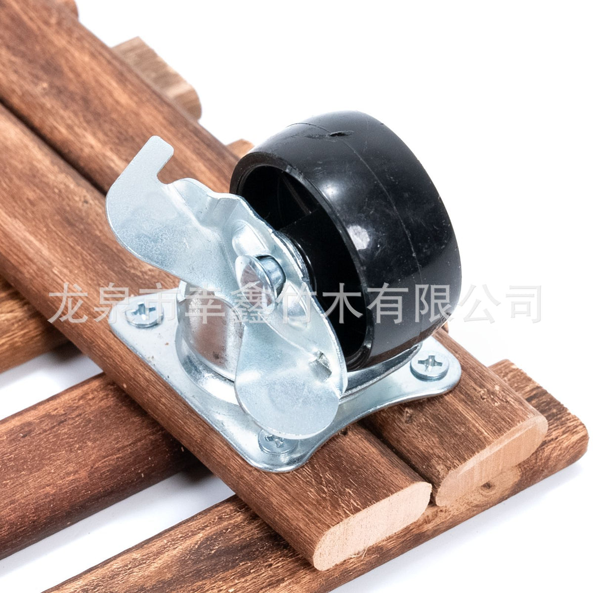 移动花盆托盘底座带滚轮万向轮透气防滑木制花架加厚绿植承重架子Mobile plant pot tray base with castors and swivel wheels; breathable, non-slip wooden plant stand; reinforced plant support frame