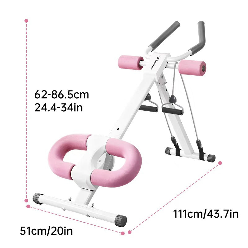 美腰机健腹器收腹机瘦肚子马甲线神器腹肌健身器材卷腹机 Waist-slimming machines, abdominal trainers, tummy-flattening machines, belly-slimming gadgets, six-pack trainers, abdominal fitness equipment, sit-up machines