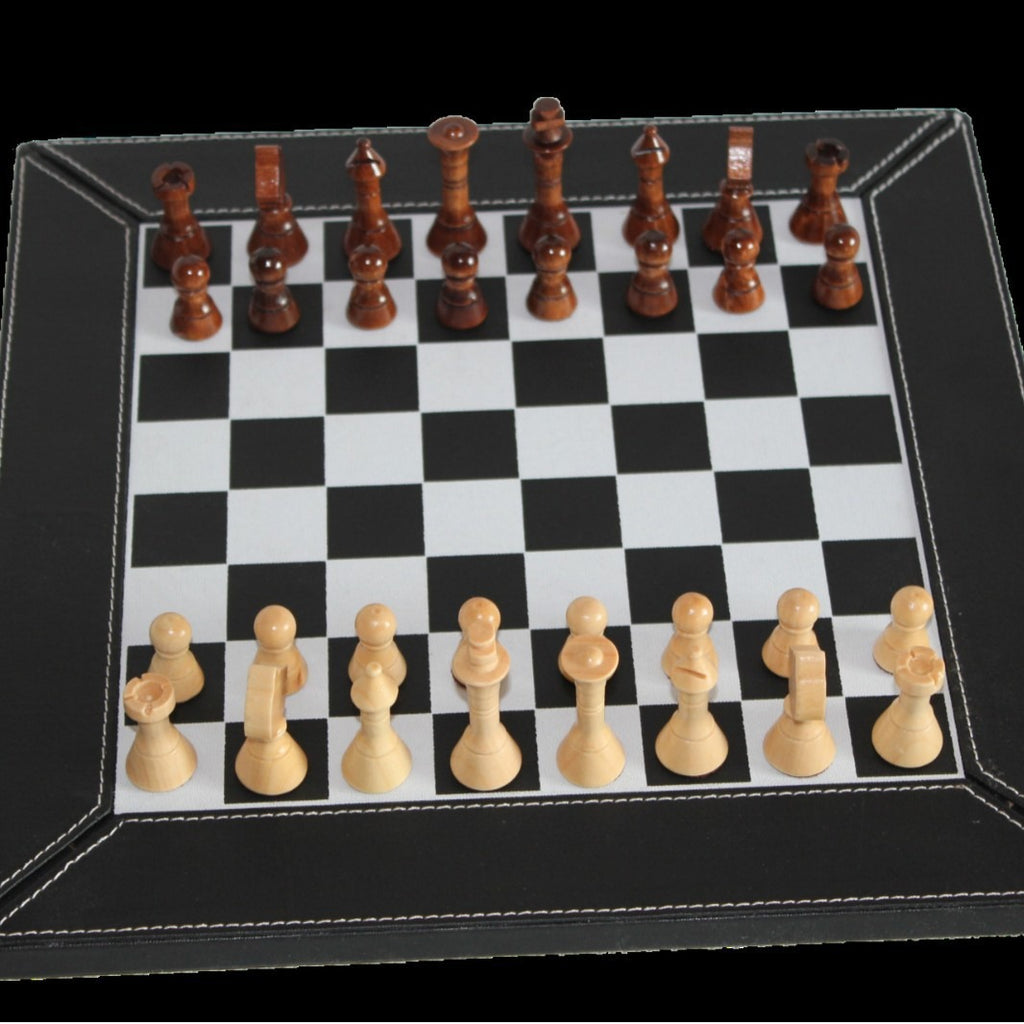 双陆棋 国际象棋 皮质双陆棋Backgammon, Chess, Leather Backgammon