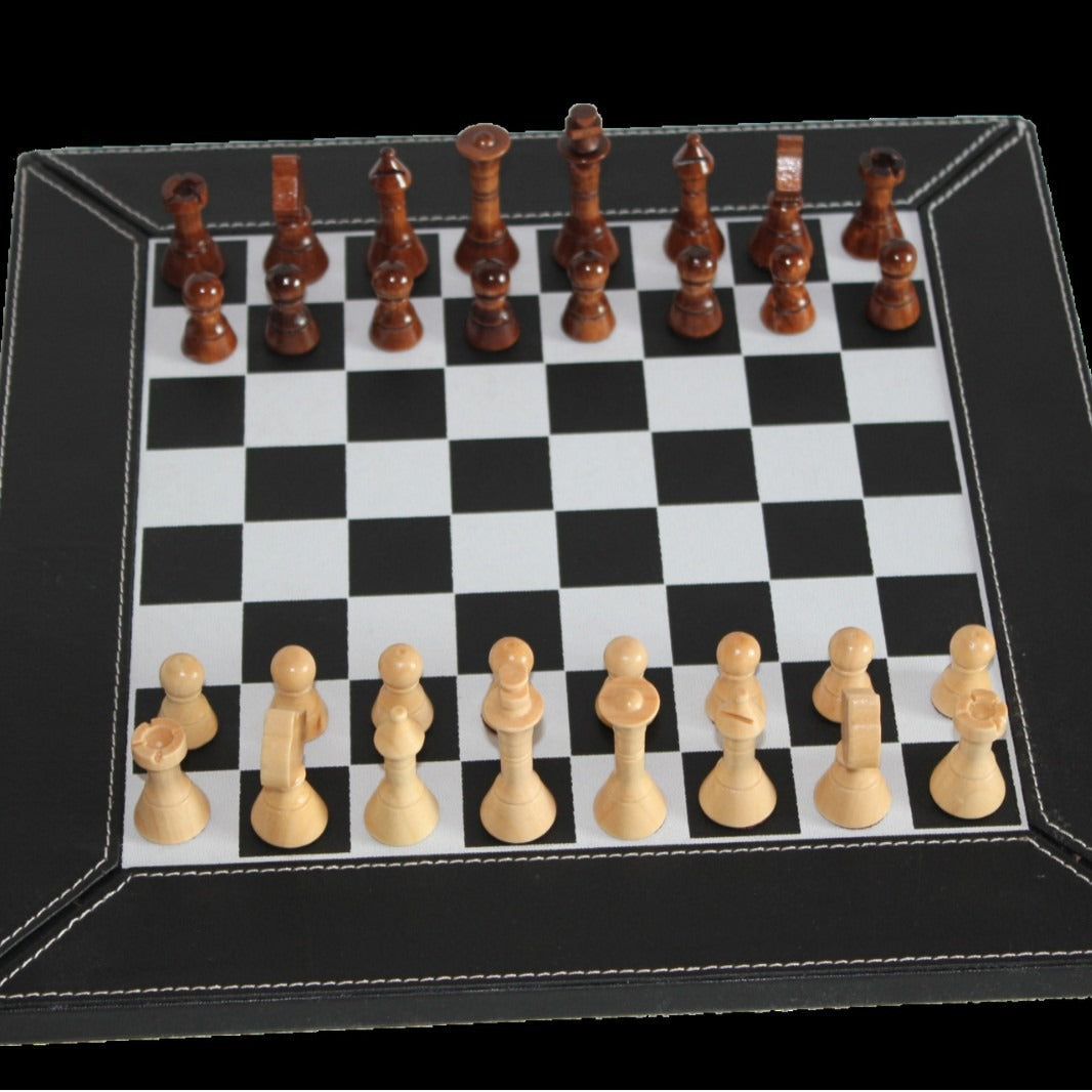 双陆棋 国际象棋 皮质双陆棋Backgammon, Chess, Leather Backgammon