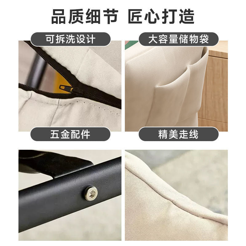 懒人沙发靠背躺椅学生宿舍电脑椅家用卧室单人小沙发阳台休闲椅子Recliner, student dorm computer chair, home bedroom single sofa, balcony lounge chair