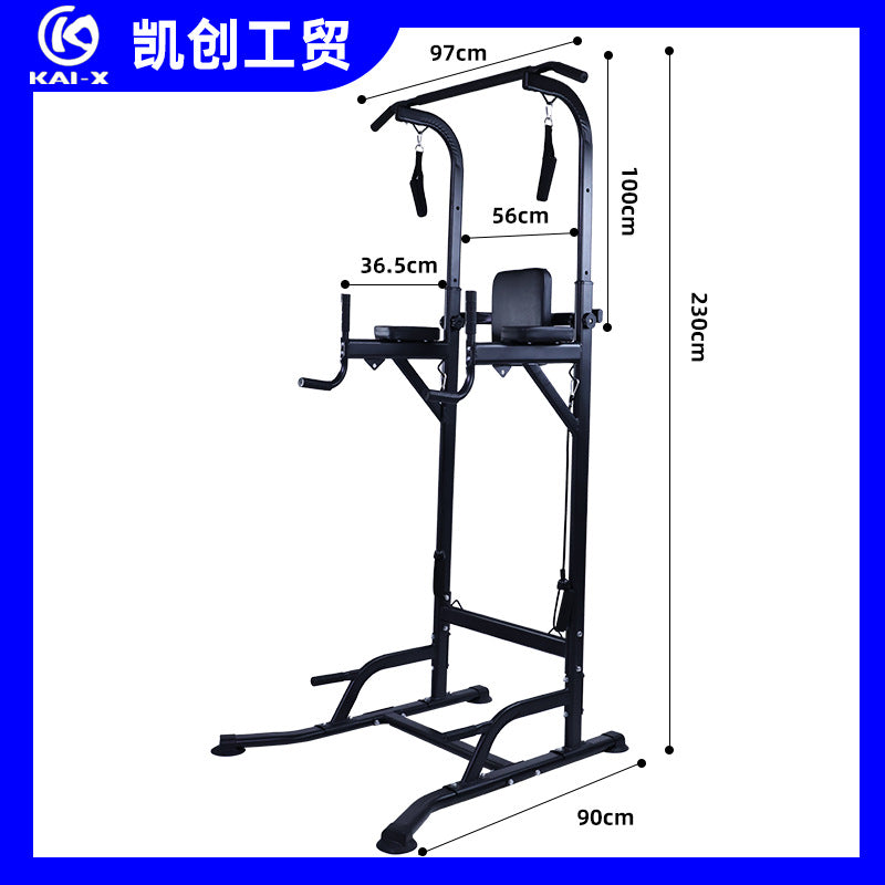 家用运动单杠室内引体向上单双杠训练架落地吊杠Home-use pull-up bar, indoor pull-up bar, single and double bar training frame, floor-standing pull-up bar