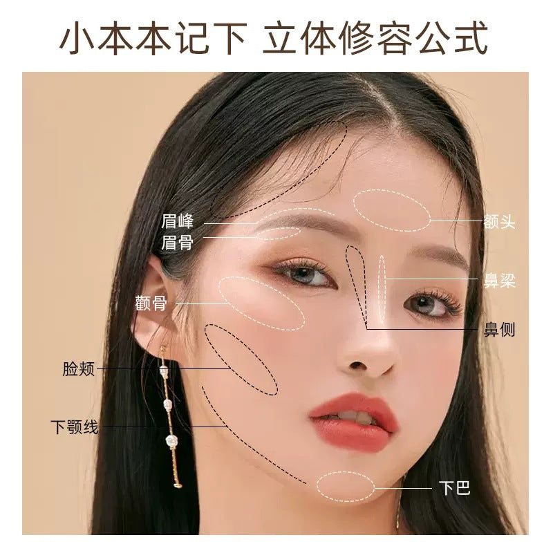 新品三色多功能高光阴影修容盘腮红哑光提亮闪粉批发直播New Arrival: Three-Colour Multifunctional Highlighter, Contour and Blush Palette (Matte, Shimmer and Glitter) – Wholesale and Live Streaming