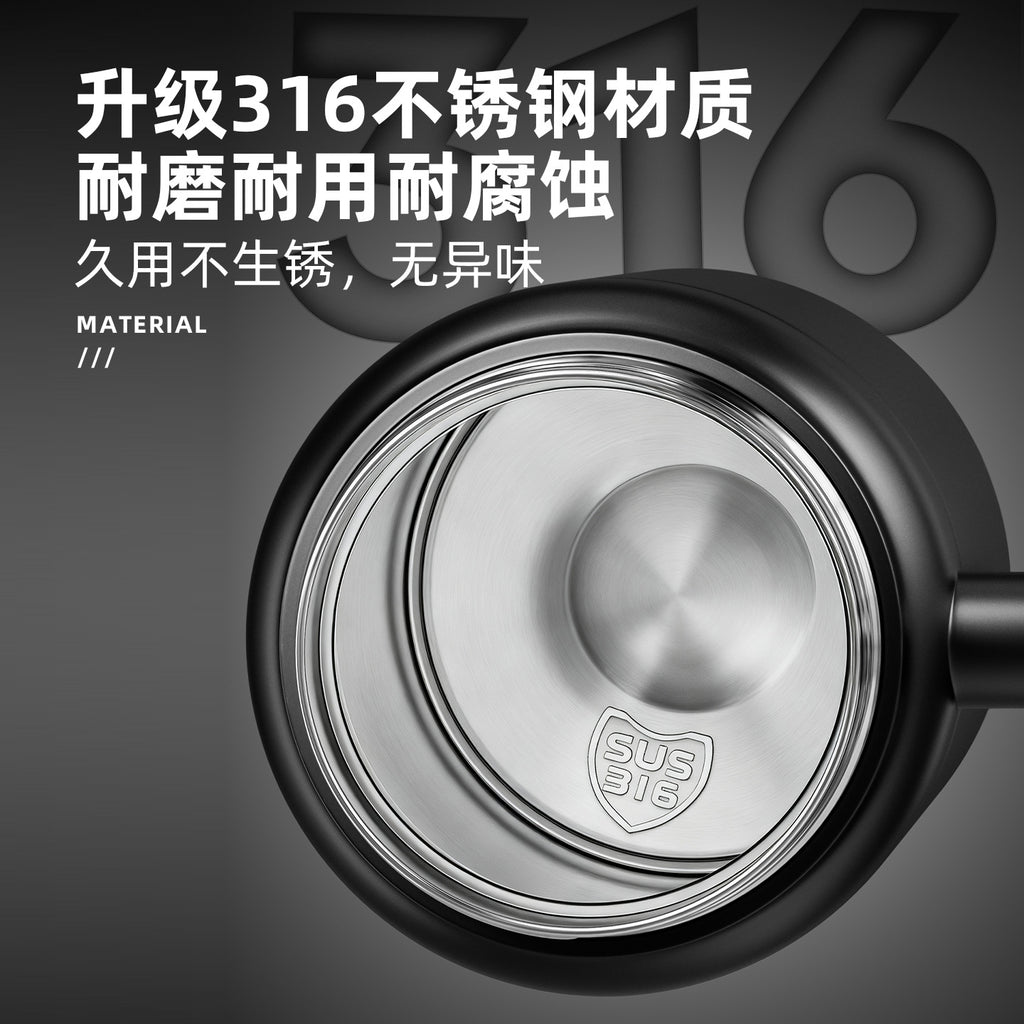 捷安玺商务把手泡茶杯大容量1000ml保温杯办公家用茶水分离杯子Large-Capacity 1000ml Insulated Tea Cup with Handle—Tea and Water Separation Cup for Office and Home Use