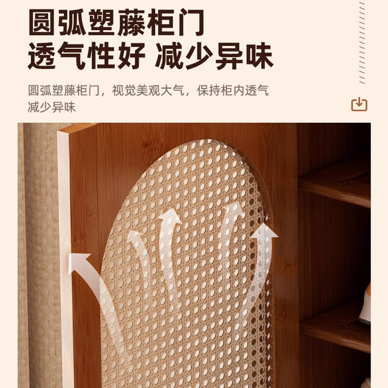 鞋柜新款2025爆款家用入户门口鞋架简易多层大容量收纳神器省空间New 2025 Shoe Cabinet: Best-selling Home Entryway Shoe Rack – Simple, Multi-tiered, Large-capacity Storage Solution that Saves Space