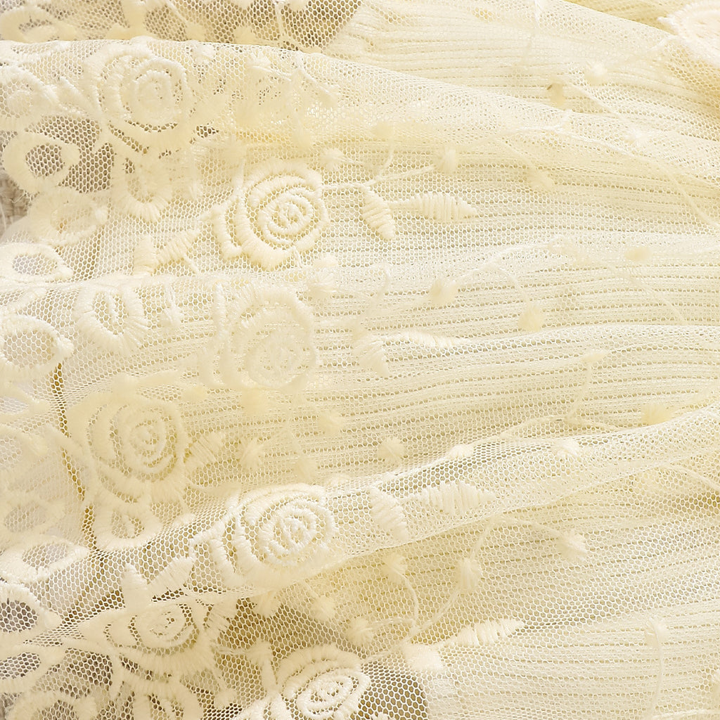 婴幼女童花朵哈衣新生儿蕾丝网纱哈裙连体衣Floral Rompers for Infants and Toddler Girls; Lace Tulle Skirt Rompers for Newborns