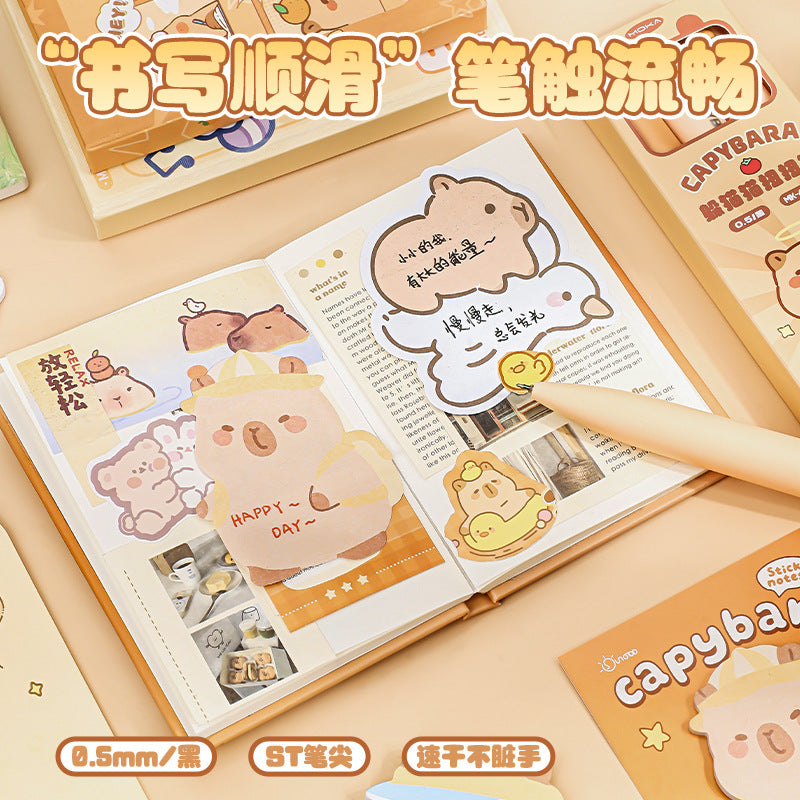 创意扭扭笔萌趣按压速干中性笔软握舒适不断墨学生党高颜值文具 Creative Twist Pen: Cute, Push-Button, Quick-Drying Gel Pen with Soft, Comfortable Grip and Non-Leaking Ink
