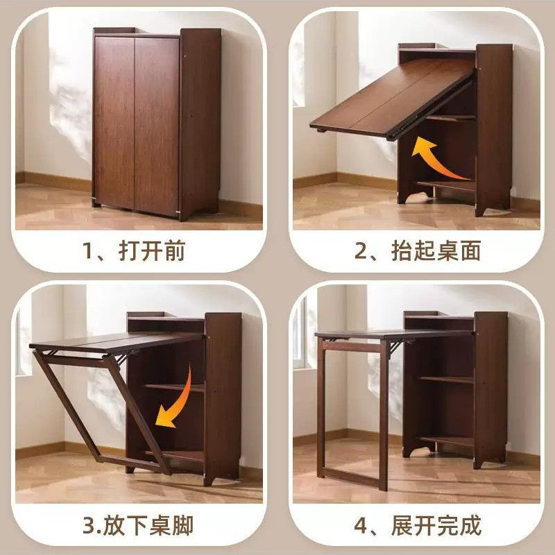 可折叠学生课桌椅学习桌椅套装家用电脑桌台式桌简易儿童书房书桌Foldable Student Desk and Chair Set, Study Desk and Chair Set, Home Computer Desk, Desktop, Simple Children’s Study Desk