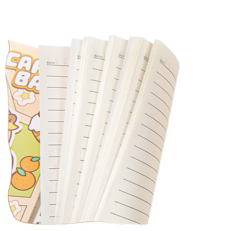 卡通线圈本A5笔记本学生本子高颜值办公文化日记本卡皮巴拉作业本Cartoon Spiral-Bound A5 Notebook, Student Notebook, Stylish Office & Cultural Diary, Capybara-Themed Homework Notebook