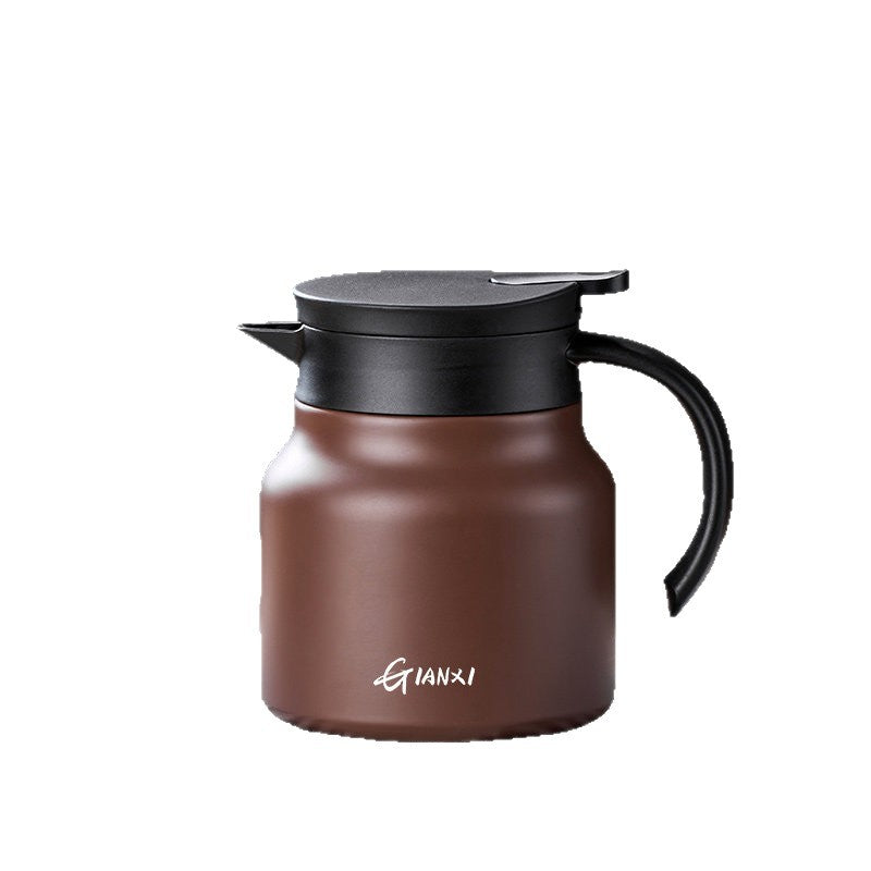 家用大容量泡茶壶定制陶瓷覆层内胆焖茶壶可印logo高档保温茶壶Large-Capacity Home Tea Pot: Customizable Ceramic-Coated Inner Liner, Steeping Tea Pot, Logo-Printable, High-End Insulated Tea Pot