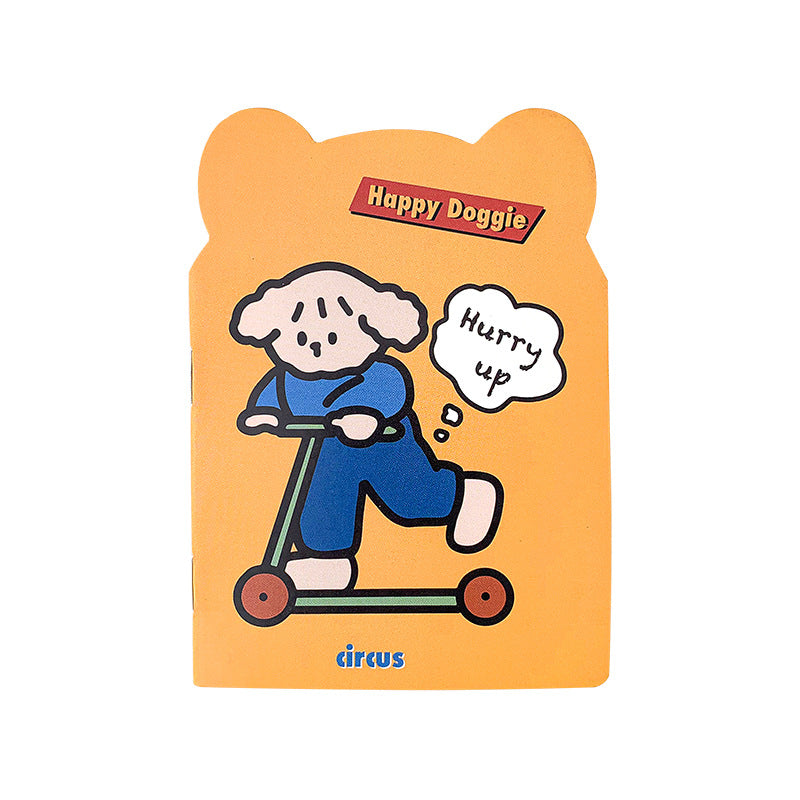 MOKA魔卡可爱迷你记事本卡通动物款口袋笔记小本子小礼物奖品MOKA Cute Mini Notebooks: Cartoon Animal Designs—Pocket-Sized Notebooks, Small Gifts, and Prizes