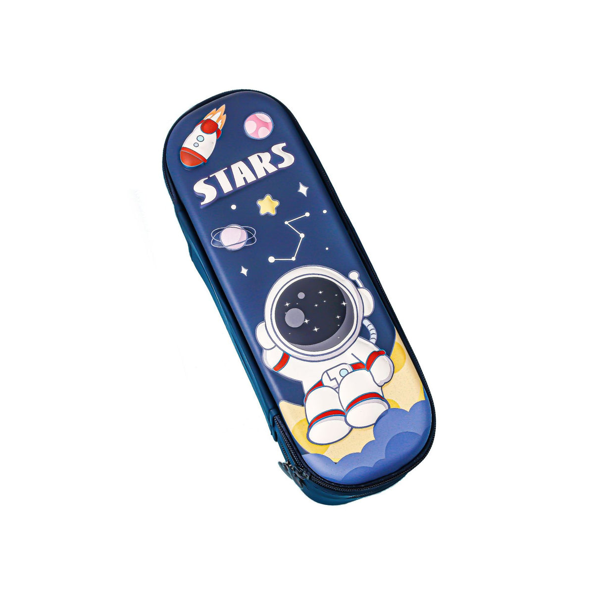 MOKA卡通动漫3D笔袋儿童文具盒可爱男女生笔袋大容量创意铅笔盒 MOKA Cartoon 3D Pencil Case for Kids—Cute, Large-Capacity, Creative Pencil Case for Boys and Girls