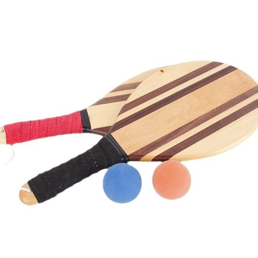 实木壁球拍 匹克球拍 专利拼接沙滩拍 海滩球拍Solid Wood Squash Racket, Peak Racket, Patented Modular Beach Racket, Beach Racket