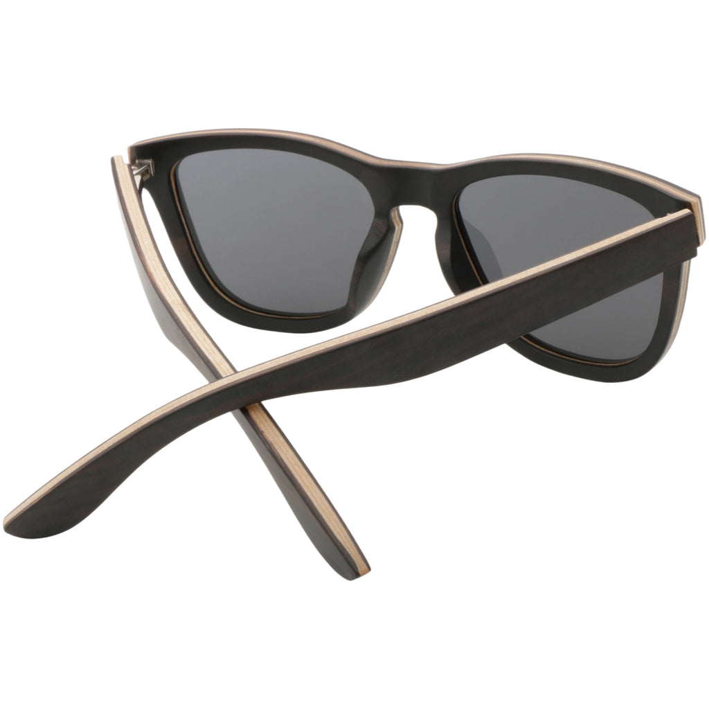 实木夹层镜框墨镜Solid wood laminated-frame sunglasses