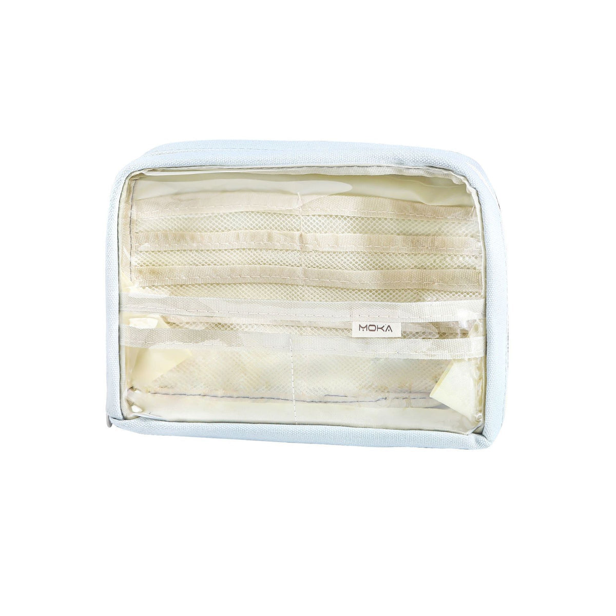 高颜值大容量多层笔袋小学生透明文具袋防水简约铅笔袋Stylish, Large-Capacity, Multi-Compartment Pencil Case for Elementary School Students—Transparent, Waterproof, Minimalist Pencil Case