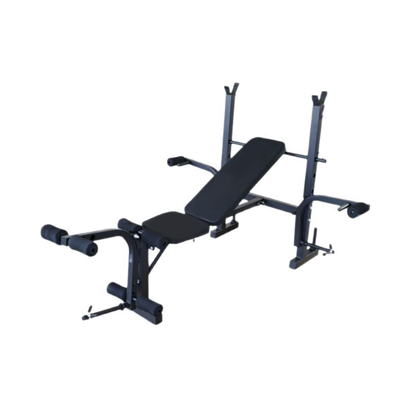 举重床台多功能杠铃架卧推架力量训练健身器材室内外贸仰卧凳Weightlifting Bench, Multifunctional Barbell Rack, Bench Press Rack, Strength Training Fitness Equipment, Indoor, Export-grade Bench