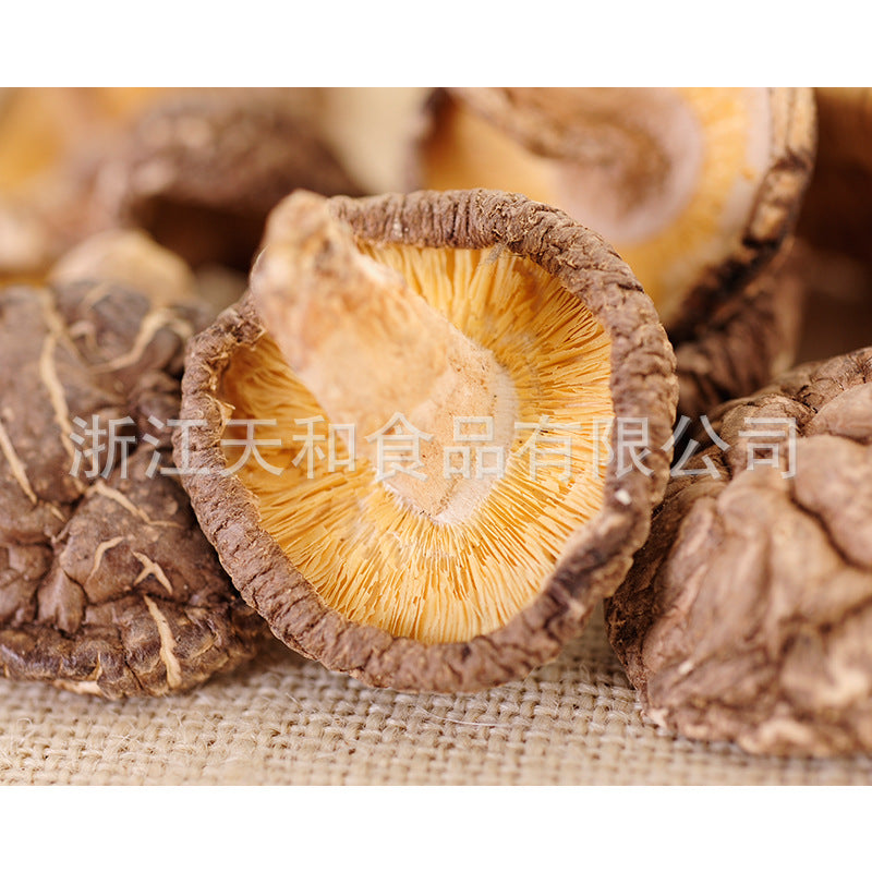 源头厂家供应原木冬菇厚菇 批发椴木香菇干 食用菌干货土特产Direct from the manufacturer: whole log-grown winter mushrooms and thick mushrooms; wholesale dried shiitake mushrooms grown on linden wood; dried edible fungi and local specialities