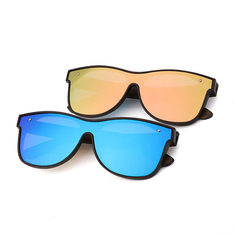 一体镜片太阳眼镜One-piece lens sunglasses