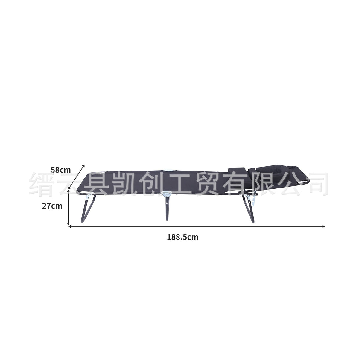 户外三折按摩躺床阳台休闲室外庭院躺床折叠沙滩床Outdoor Three-Fold Massage Lounger, Balcony Leisure, Outdoor Garden Lounger, Folding Beach Bed