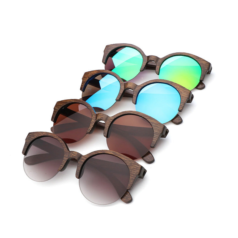 半框太阳眼镜Semi-rimless sunglasses