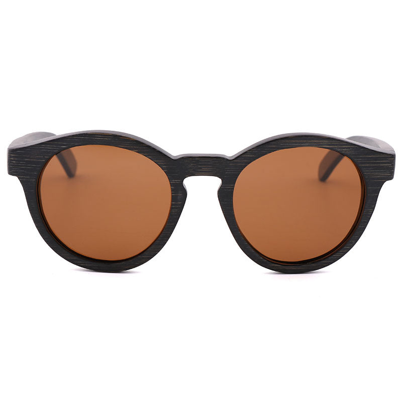 竹子圆框眼镜Round-frame bamboo glasses