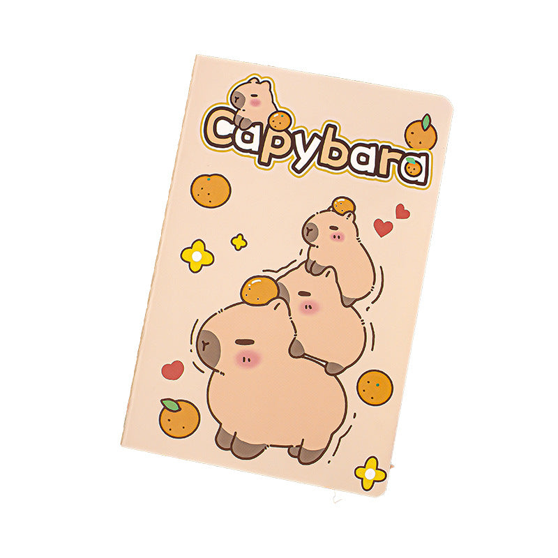A5车线本可爱卡通记事本学生学习用品软面抄日记本笔记本本子 A5 Ruled Notebook—Cute Cartoon-Themed Student Stationery, Soft-Cover Diary, Notebook
