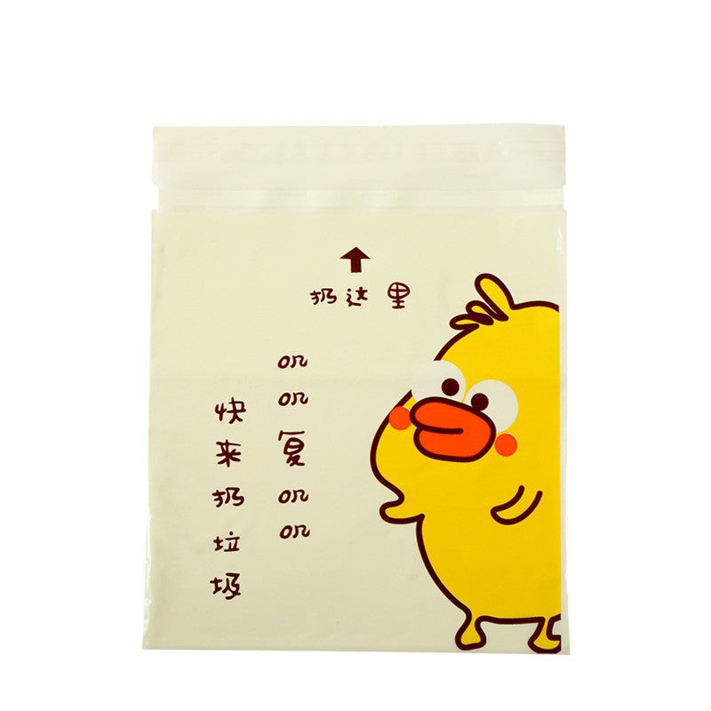 新款车载垃圾袋黏贴式一次性垃圾袋批发家用汽车收纳袋New-style adhesive disposable car bin liners – wholesale household car storage bags