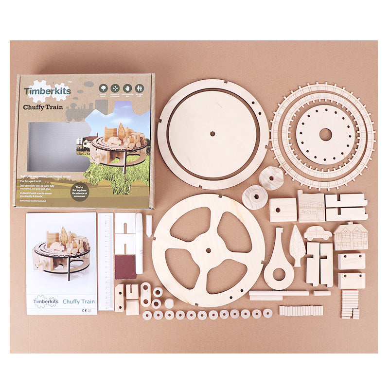 TK立体组装拼搭玩具火车模型孩子DIY玩具9岁以上玩具TK 3D Assembly and Building Toy Train Model – DIY Toy for Children Aged 9 and Over