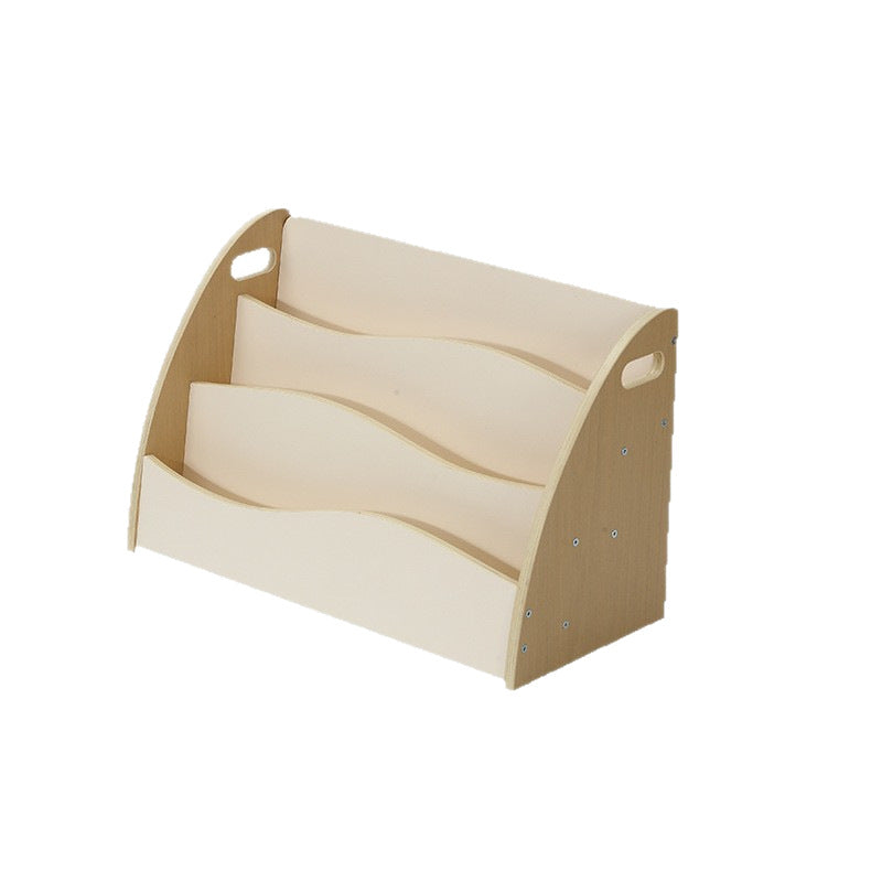 厂家直销绘本架实木飘窗书架置物架儿童书柜宝宝绘本架子Factory-direct picture book rack, solid wood bay window bookshelf, storage rack, children’s bookcase, baby picture book rack