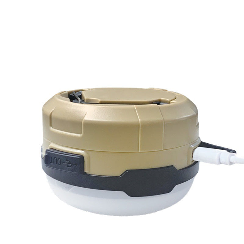 露营灯充电宝三色光便携登山扣大容量电池多功能防水野营灯Camping Lamp, Power Bank, Three-Colour Light, Portable Carabiner, High-Capacity Battery, Multifunctional Waterproof Camping Lamp
