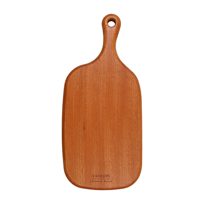 家逸创意料理板KAYI Cutting Board Ebony Chopping Board Serving Board with Handle Portable Board Solid Wood