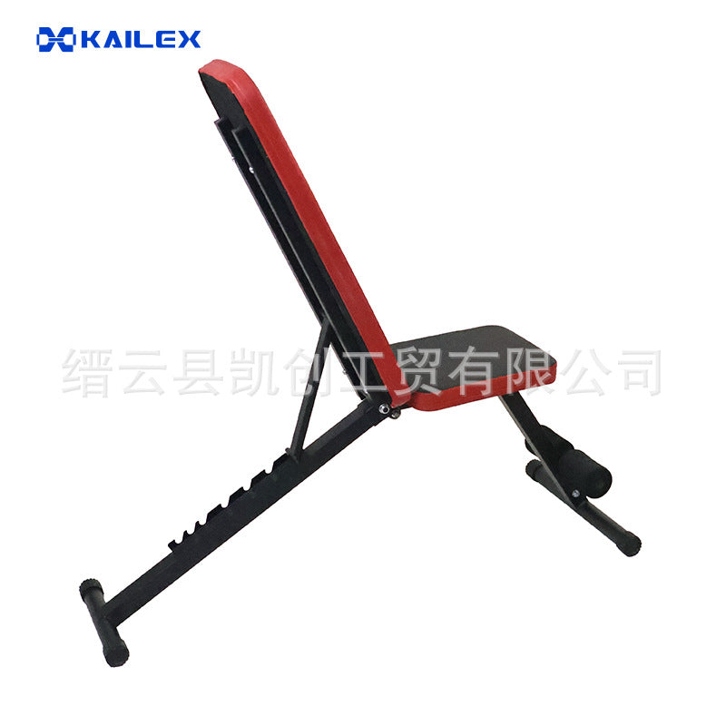 家用哑铃凳上斜凳卧推凳可调节健身椅卧推健身器材凳子Manufacturer’s wholesale: home-use dumbbell bench, incline bench, bench press bench, adjustable fitness chair, bench press fitness equipment