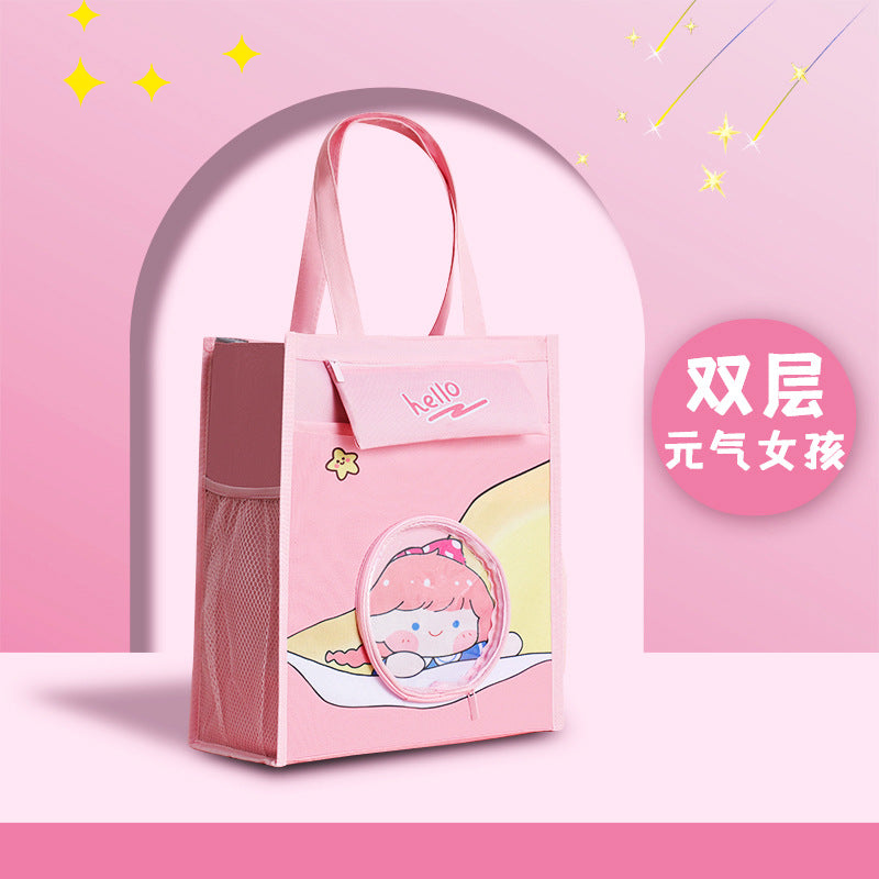 MOKA圆窗PVC笔袋学生补习袋笔袋铅笔盒创意帆布购物袋MOKA Round Window PVC Pencil Case, Student Study Bag, Pencil Case, Creative Canvas Shopping Bag