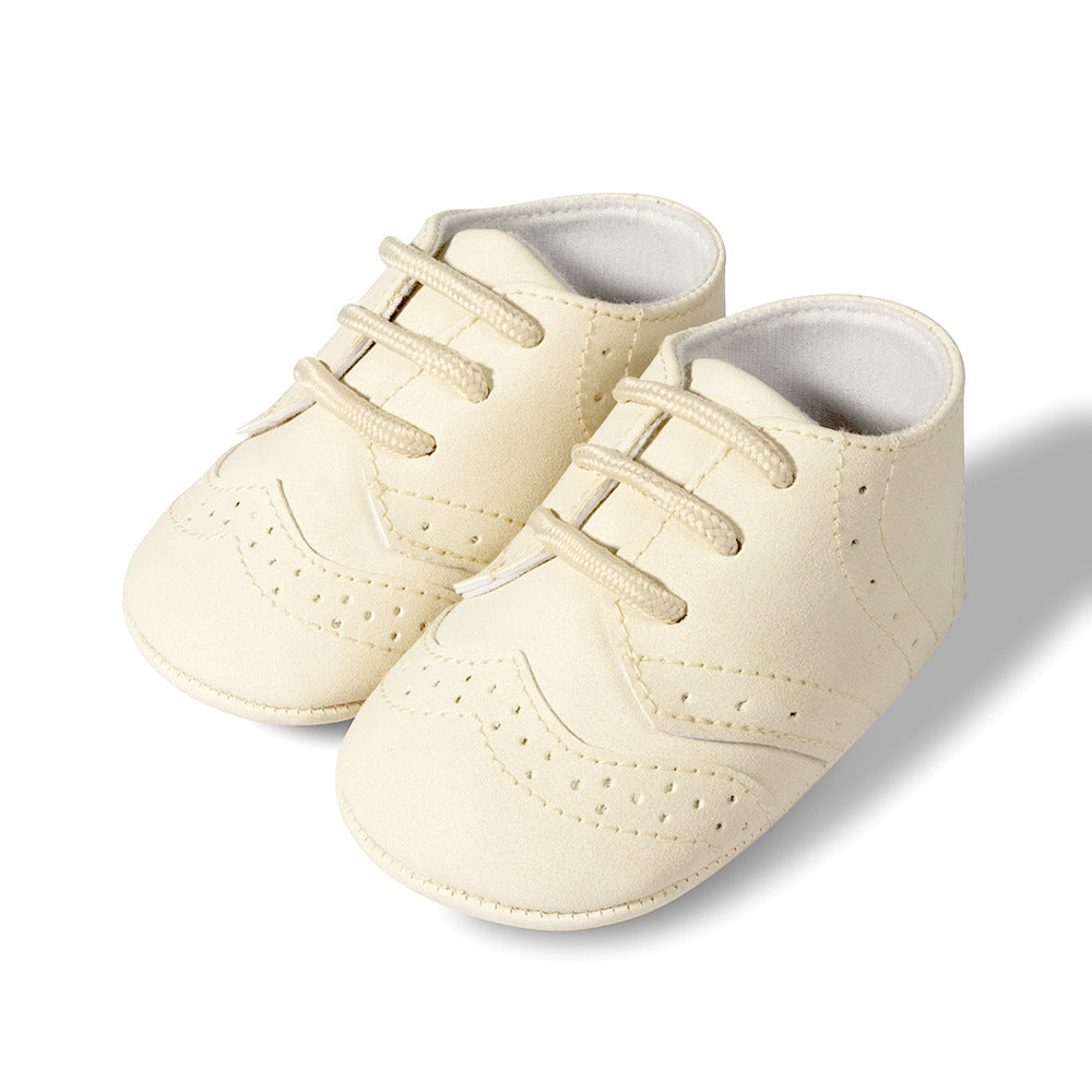 春秋英伦风宝宝学步鞋软底防滑婴儿鞋Spring/Summer British-Style Baby First Steps Shoes—Soft-Soled, Non-Slip Infant Shoes