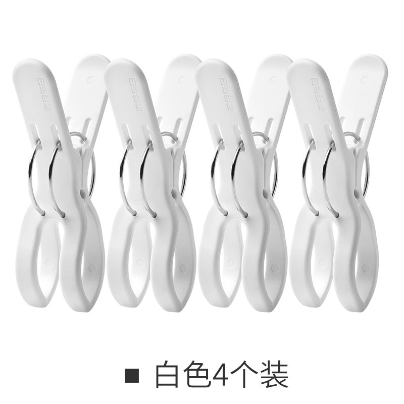夹子晾衣夹防风夹子衣服晾晒夹子固定晾衣架大号袜子夹晒被子神器Clothes pegs, wind-resistant pegs, clothes drying pegs, pegs for securing clotheslines, large sock pegs, the ultimate tool for drying duvets