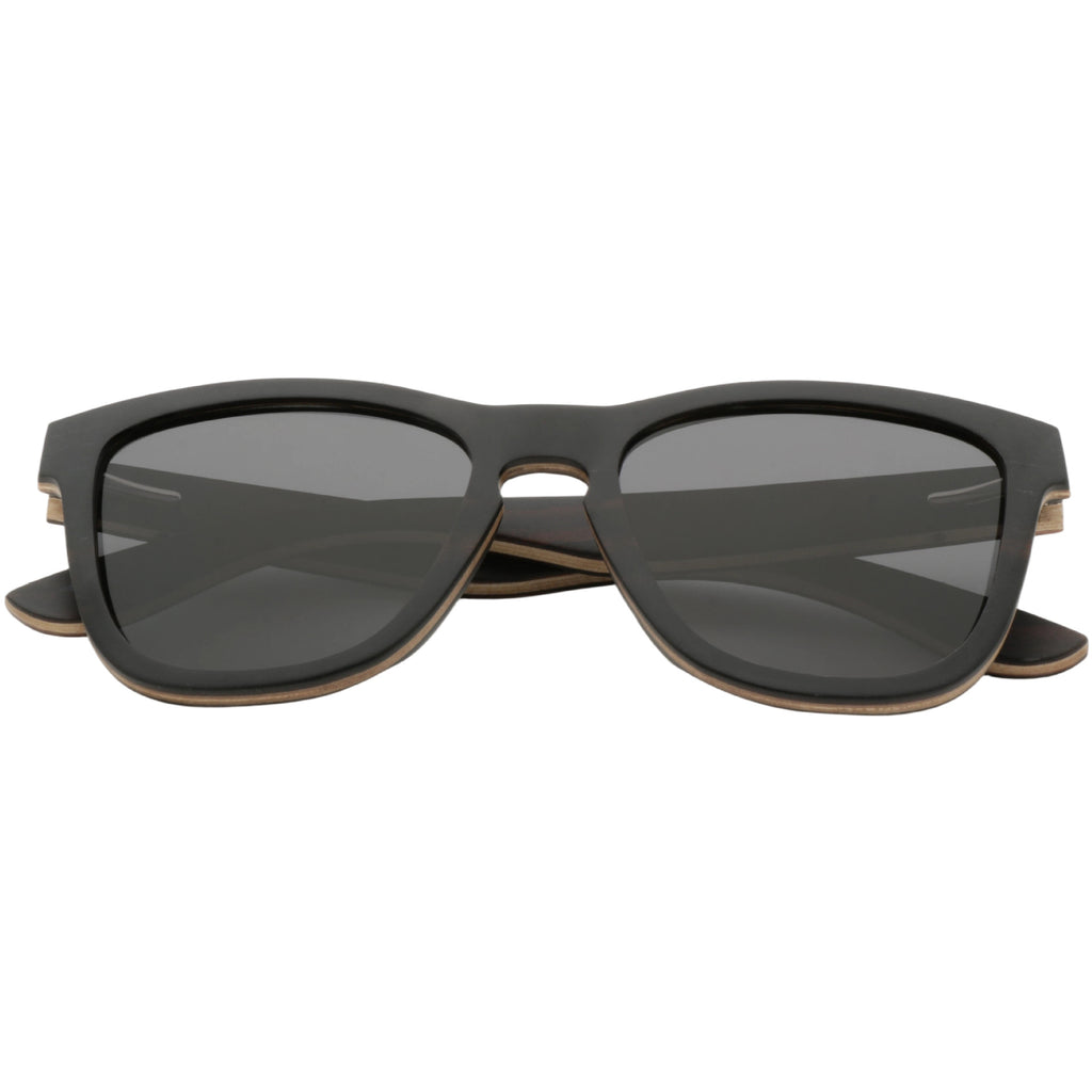实木夹层镜框墨镜Solid wood laminated-frame sunglasses