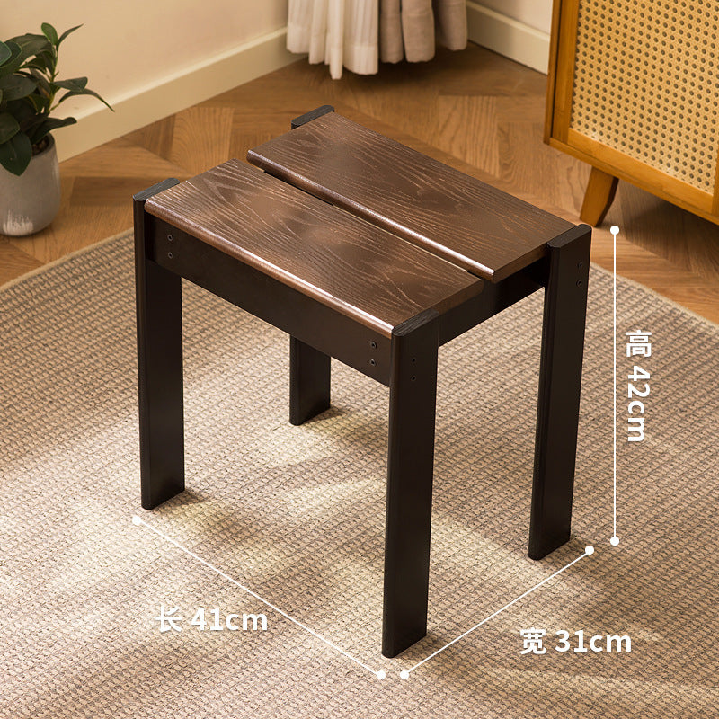 小凳子家用矮凳茶几凳时尚创意儿童垫脚凳方凳板凳换鞋凳Small stool, home-use low stool, coffee table stool, stylish and creative children’s step stool, square stool, bench, shoe-changing stool